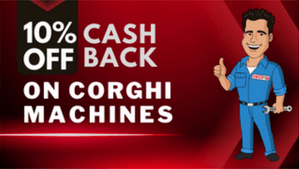 Cash Back on Corghi