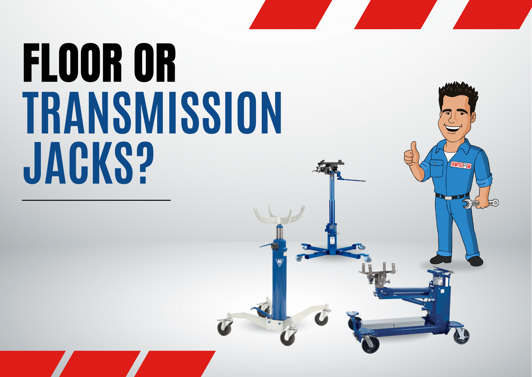 Floor or transmission jacks? Why these tools are necessary JMC