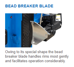 Bead breaker blade