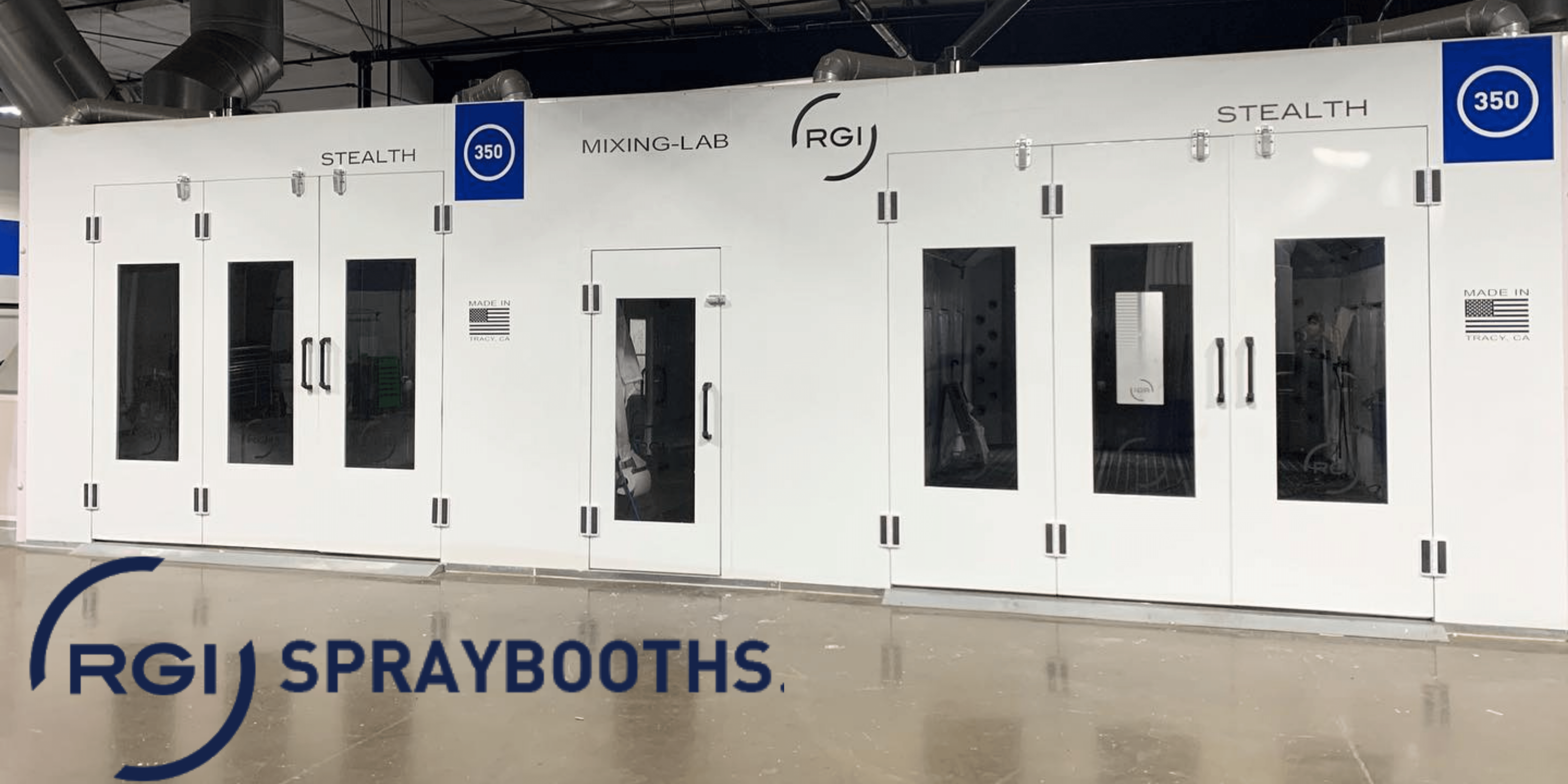 RGI ECO Crossflow Spray Booth