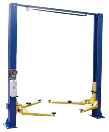 JMC Equipment JMC9KACX 9,000 Lb Two Post Clear Floor Asymmetric Lift