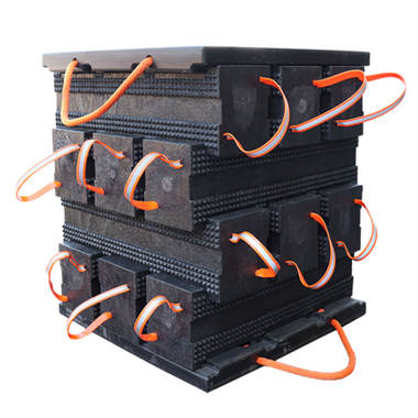 AME 15269PL 14 Piece Primo Cribbing Kit with Lock Top Plates (12
