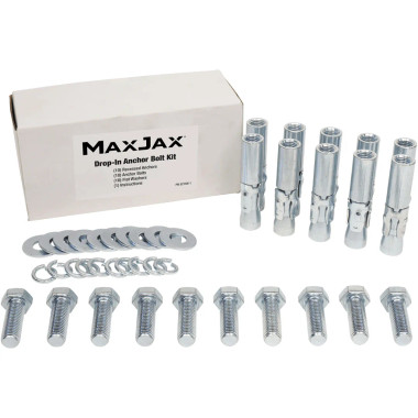 【nak】ANCHOR CX6 MaxJax Standard Anchor Bolt Kit w/fasteners