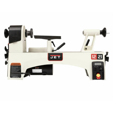 JET Tools 719200 JWL-1221VS 12'' x 21'' Variable Speed Wood Lathe