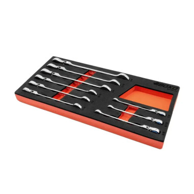 Boxo BX535-R2 9-Piece Flex Head 100T SAE Ratcheting