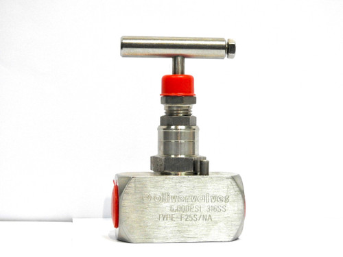 (Not Approved) Oliver Hand Valves, Isolating Needle Valve, 6000Psi (F25S/Na)