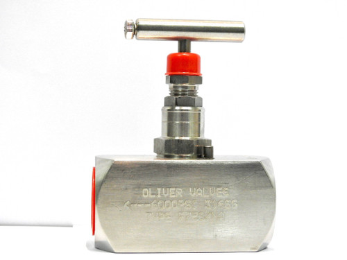 (Not Approved) Oliver Hand Valves, Isolating Needle Valve, 6000Psi (F75S/Na)