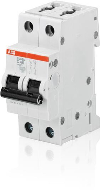 (Not Approved) ABB MCB S202M-C20 2A C-CURVE