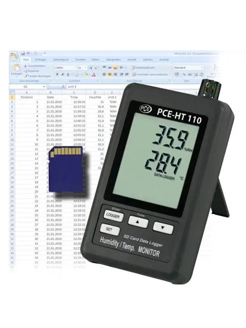 (Not Approved) Temperature Logger | PCE-HT 110