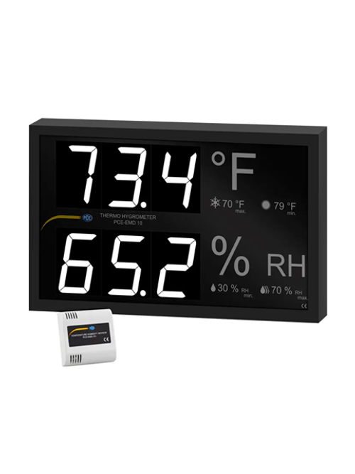 (Not Approved) Thermo Hygrometer PCE-EMD 10