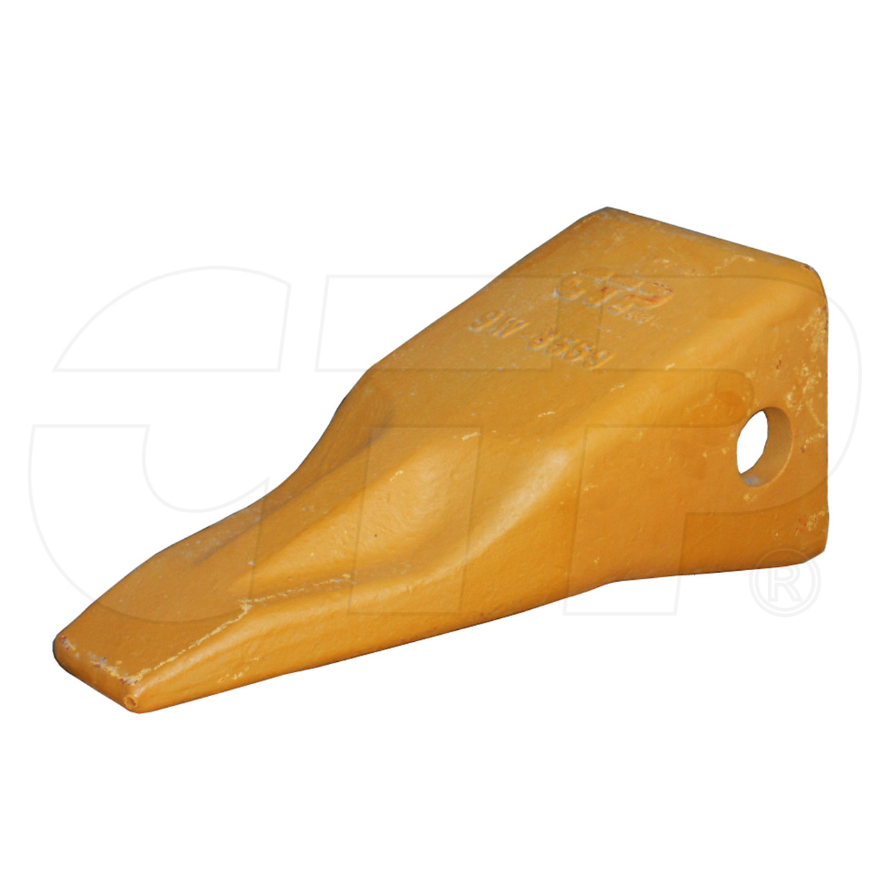 9W8559, 9W-8559 Tooth, Penetration J550 For use in densely compacted material (such as clay) Pocket Size 55=5.5" For CAT Caterpillar Machines 988G, 992, 235, 245, 345, 350, 375 Uses Pin# 1073378, 107-3378 Uses Retainer# 8E5559, 8E-5559 Heavy Duty Retainer# 1078559, 107-8559