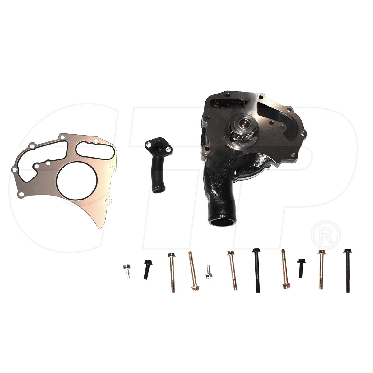 2307355, 230-7355 Water Pump For CAT Caterpillar Engine For CAT Caterpillar Engine 3054C, 3054E Application-312D2, 312D2 GC, 312D2 L, 313D2, 313D2 LGP, 315C, 318D2 L, 414E, 416D, 416E, 416F, 420D, 420E, 422E, 422F, 424D, 428D, 428E, 428F, 430D, 430E, 432D, 432E, 434E, 434F, 442D, 442E, 444E