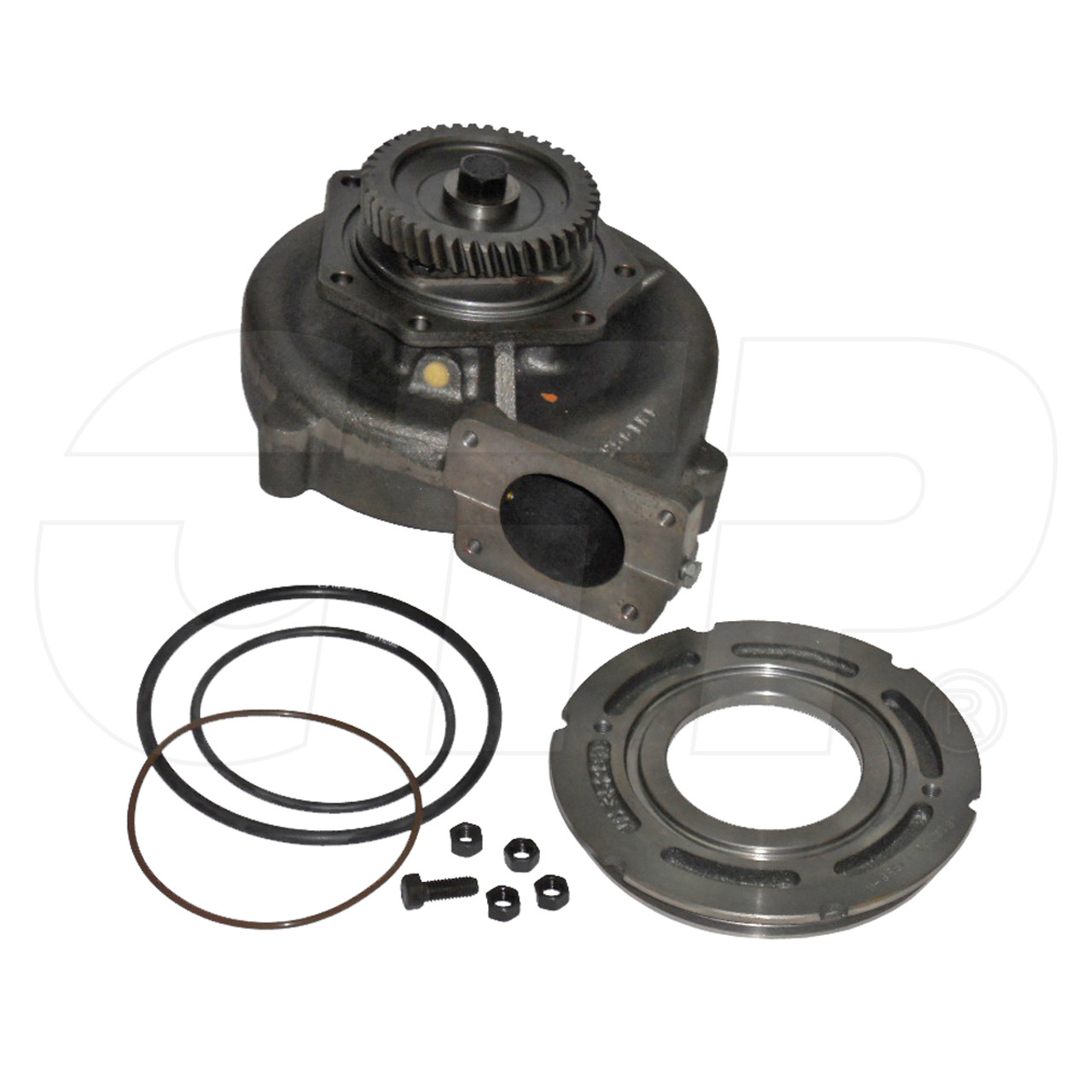 4N5837, 4N-5837 Water Pump For CAT Caterpillar Engine 3412, 3412C, 3412D, 3412E, C27, C30, C32, CG137-12 Application 5110B, 651E, 657E, 772B, 773B, 773D, 773E, 773F, 775B, 775D, 775E, 775F, 844, 844H, 990, 990 II, 990H, 992C, 992D, AD55B, AD60, CX35-P800, D10N