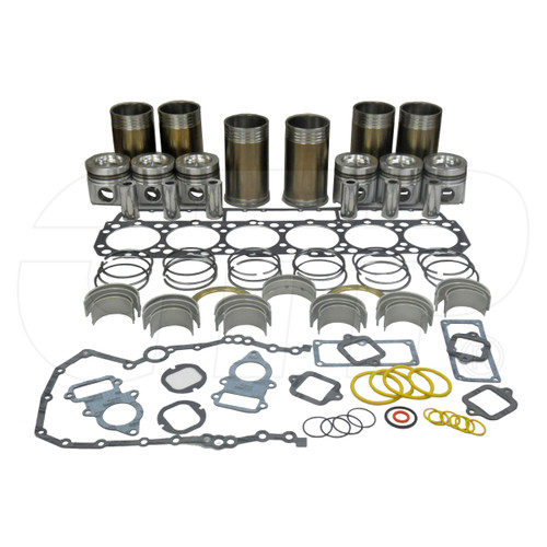 CTP9Y4004-IK, 9Y4004-IK In-frame Overhaul Kit 
For CAT Caterpillar Machine/Engine/Model(s) 3406
(Engine Bearing #3285574, 328-5574 / 9Y9497, 9Y-9497) 
(Piston # 9Y4004, 9Y-4004 / 3780509, 378-0509)
In-frame Overhaul Kit for Backhoe Applications -
Engine Arrangement# is REQUIRED__________________________
Serial #___________________________
CTP In-frame kits offer quality parts engineered to work together for maximum performance.
All In-frame Kits come complete with:
Liners
Pistons
Piston Rings
Piston Pins
Retainers
Connecting Rod Bearings
Main Bearings
Thrust Plates
Valve Grinding Gasket Kits
Central Gasket Kit
Seal Kits
Features:
• Superior durability to give extended life between overhauls.
• Reduced break in oil consumption for greater economy.
• Incredible savings to keep your engine running profitably.
• In-frame Kits may be built to oversize specifications.