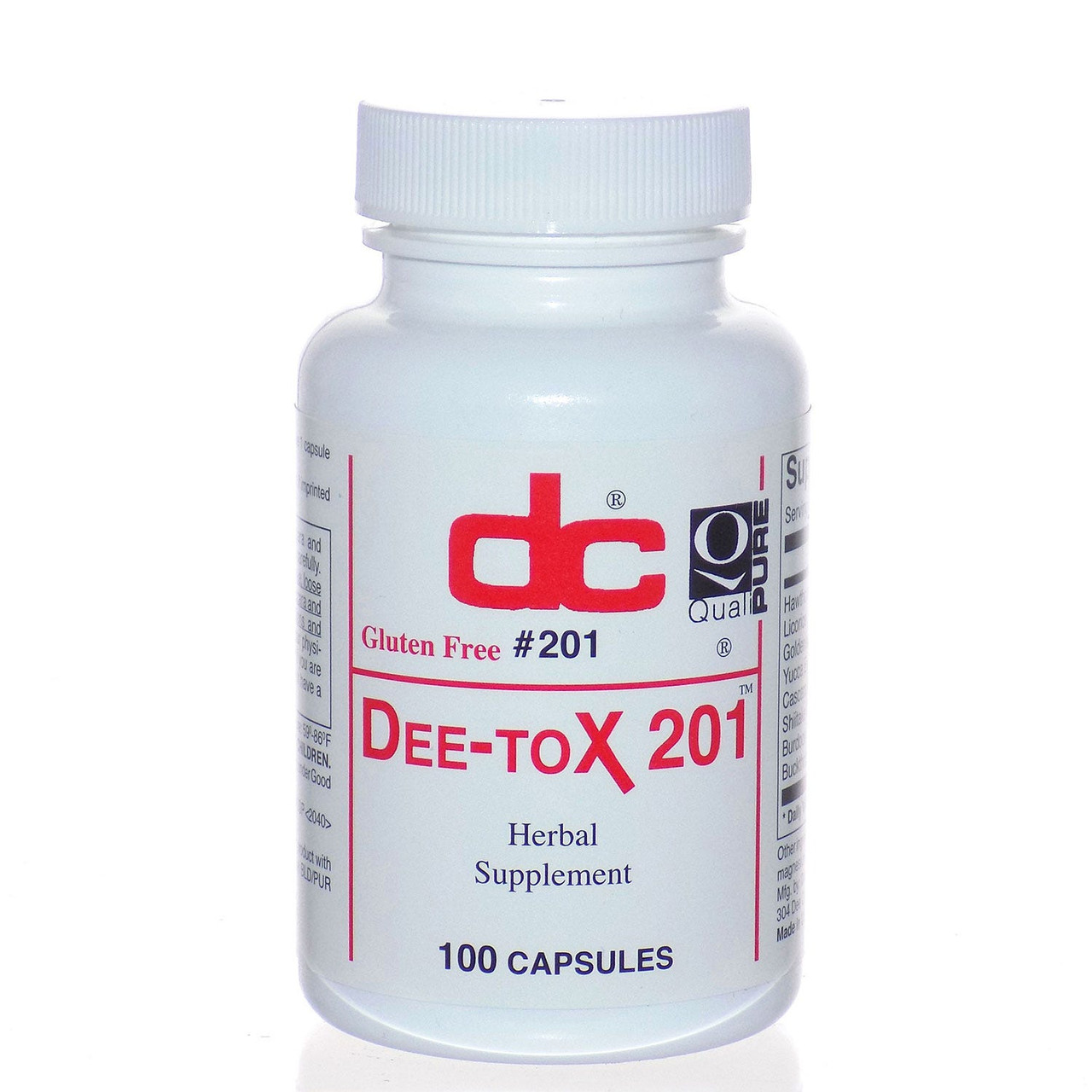 DC Labs Dee-Tox - Detoxification Supplement - Formula 201