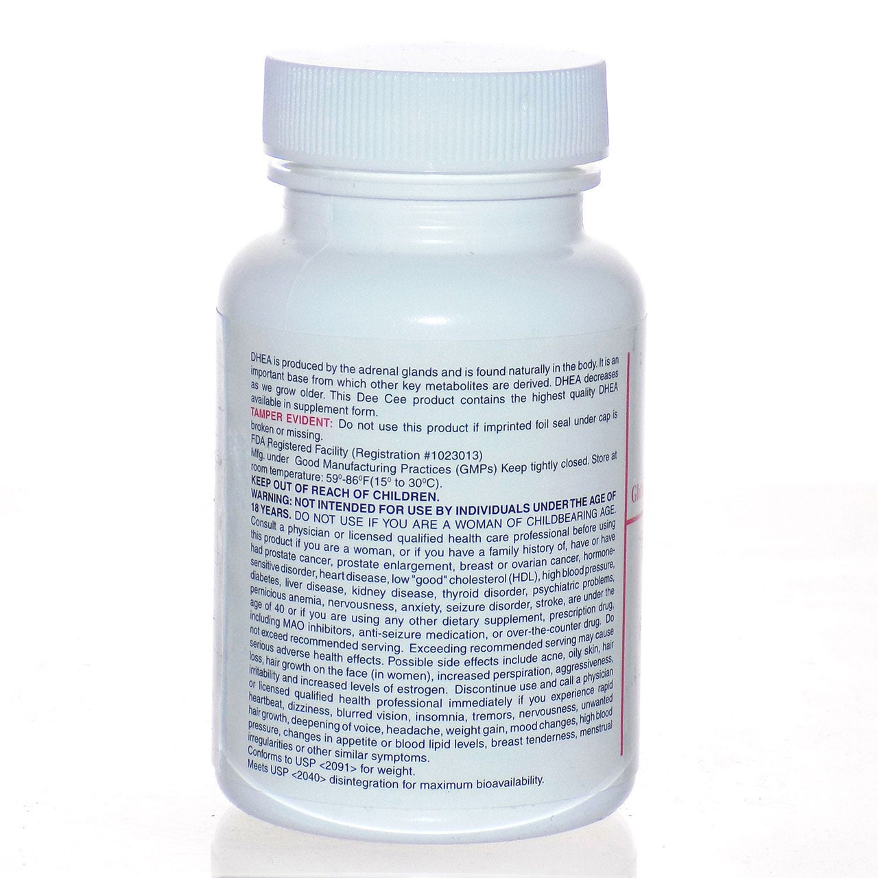 DHEA Pregnenolone Supplements Dee Cee Labs Formula 809