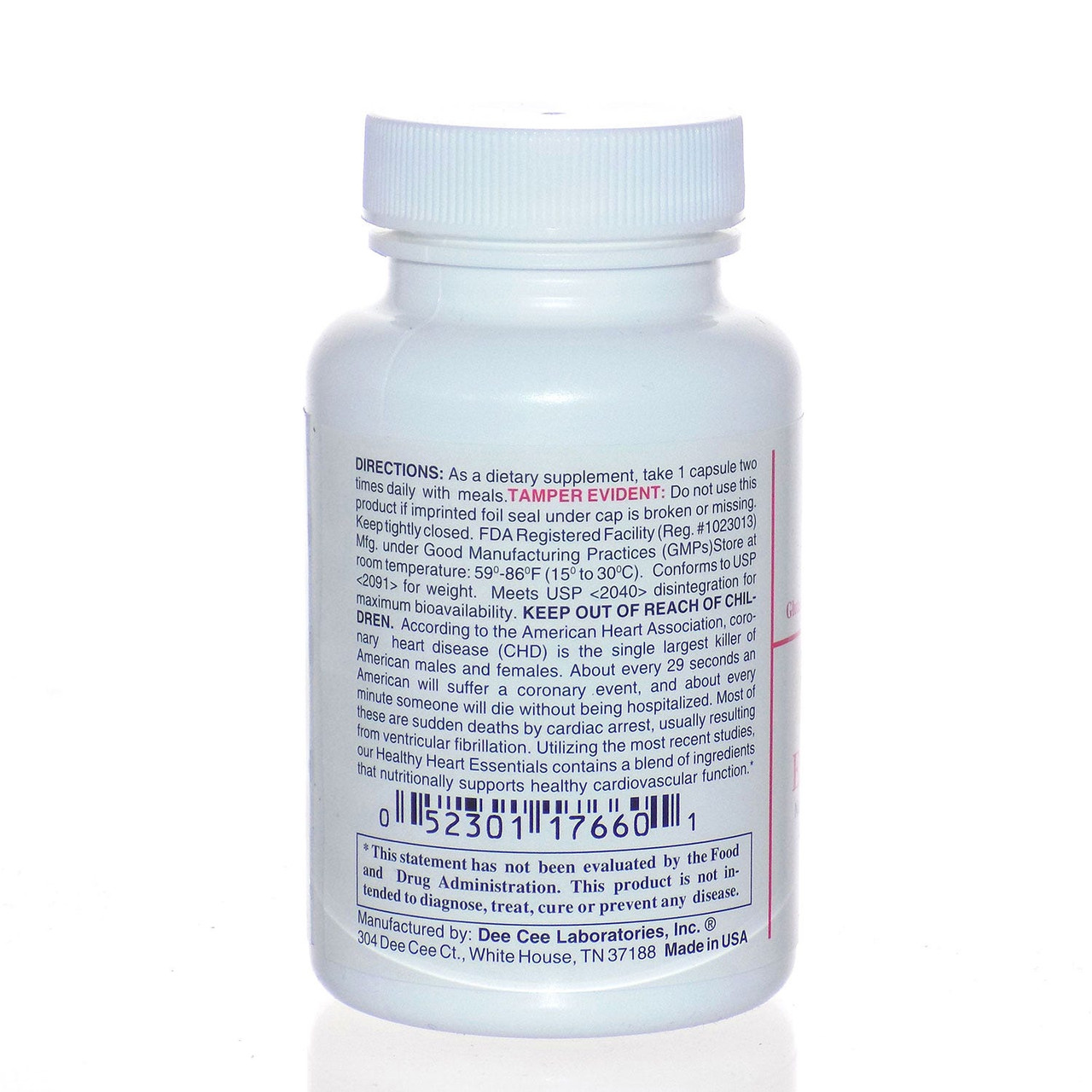 Healthy Heart Essentials - Dee Cee Labs - Help Improve Heart Health