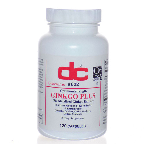 DC Optimum Strength Ginkgo Plus - Ginkgo Biloba Extract DC Optimum Strength Ginkgo Plus - Ginkgo Biloba Extract