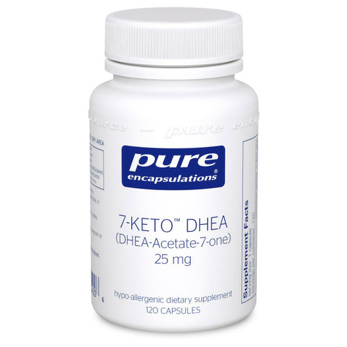 Pure Encapsulations 7-Keto DHEA 25 mg 120 Vegetable Capsules Pure Encapsulations 7-Keto DHEA 25 mg 120 Vegetable Capsules