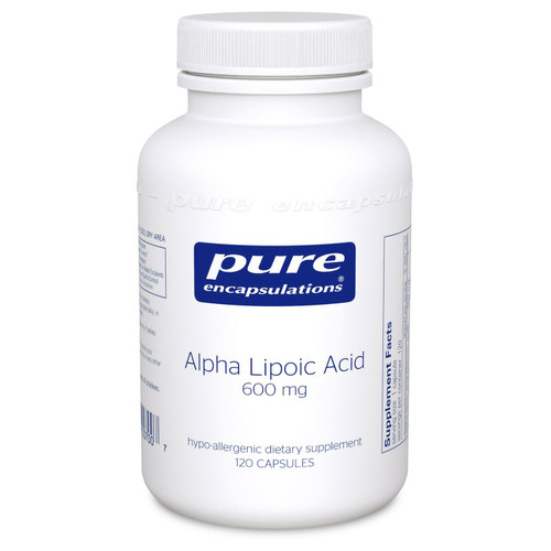 Pure Encapsulations Alpha Lipoic Acid 600 mg 120 Capsules Pure Encapsulations Alpha Lipoic Acid 600 mg 120 Capsules