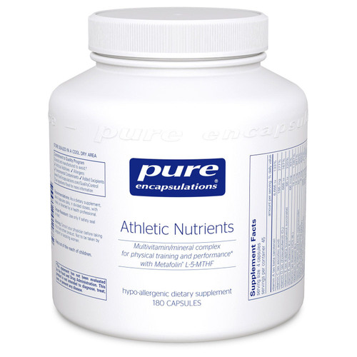 Pure Encapsulations Athletic Nutrients 180 Vegetable Capsules Pure Encapsulations Athletic Nutrients 180 Vegetable Capsules