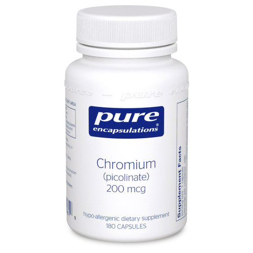Pure Encapsulations Chromium (picolinate) 200 mcg 180 Capsules Pure Encapsulations Chromium (picolinate) 200 mcg 180 Capsules