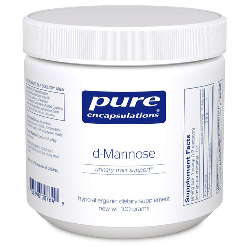 Pure Encapsulations d-Mannose 100g Powder Pure Encapsulations d-Mannose 100g Powder