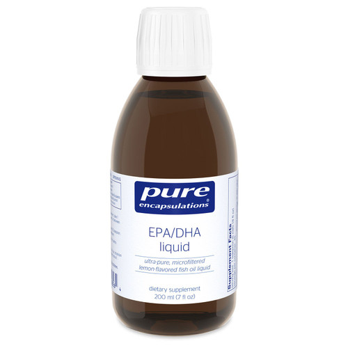 Pure Encapsulations EPA/DHA (Lemon flavor) 200 ml Liquid