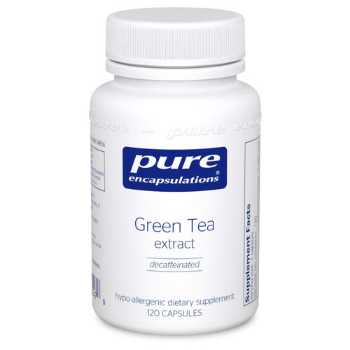 Pure Encapsulations Green Tea Extract (decaffeinated) 120 Capsules