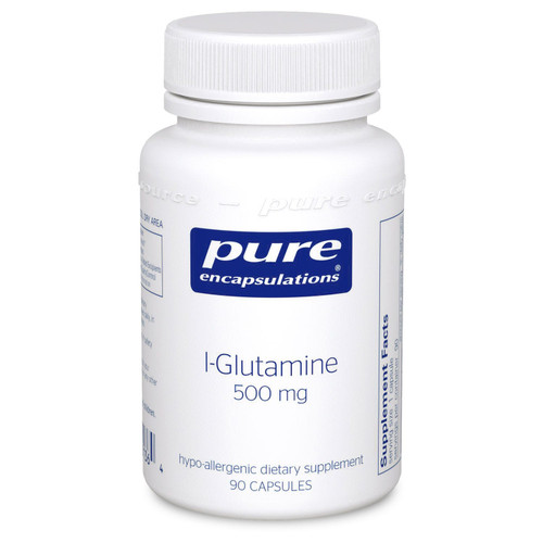 Pure Encapsulations L-Glutamine 500 mg 90 Capsules Pure Encapsulations L-Glutamine 500 mg 90 Capsules