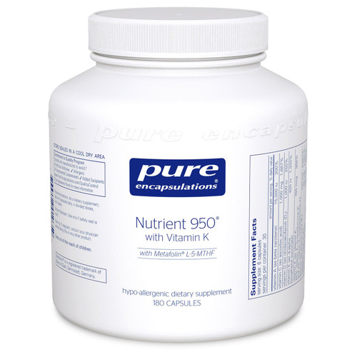 Pure Encapsulations Nutrient 950 with Vitamin K Pure Encapsulations Nutrient 950 with Vitamin K