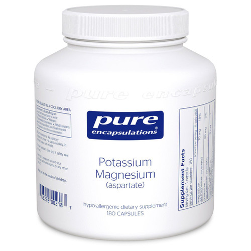 Pure Encapsulations Potassium Magnesium Aspartate - 180 Capsules Pure Encapsulations Potassium Magnesium Aspartate - 180 Capsules