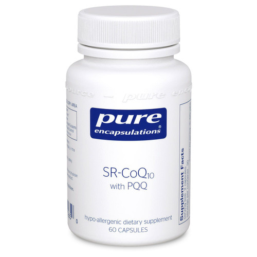 Pure Encapsulations SR-CoQ10 with PQQ 60 Capsules - Sustained Release CoQ10 Pure Encapsulations SR-CoQ10 with PQQ 60 Capsules - Sustained Release CoQ10