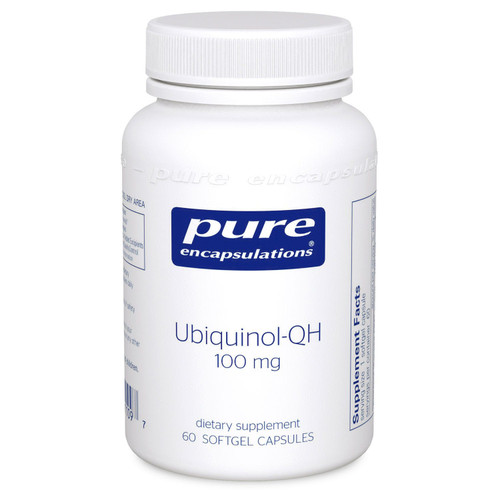 Pure Encapsulations Ubiquinol QH 100mg 60 Softgels Pure Encapsulations Ubiquinol QH 100mg 60 Softgels