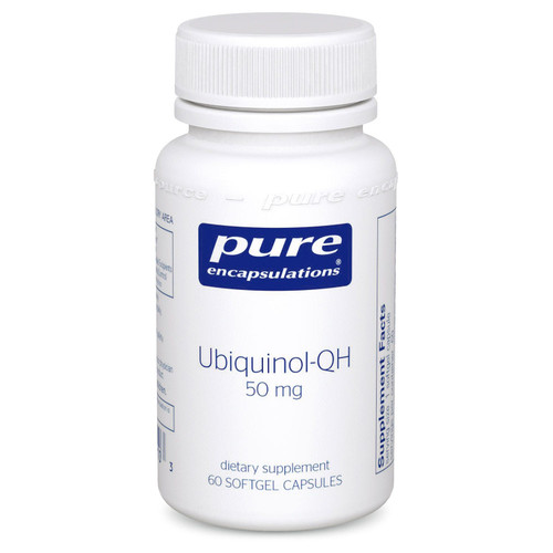 Pure Encapsulations Ubiquinol QH 50mg 60 Softgels Pure Encapsulations Ubiquinol QH 50mg 60 Softgels