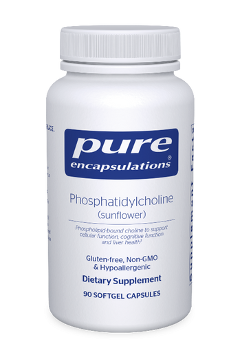 Pure Encapsulations - Phosphatidylcholine (Sunflower) - 90 Softgels