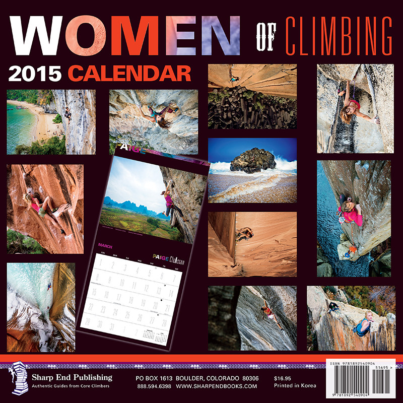 2015 Women Of Climbing Calendar Sharp End Publishing 2015 Women Of Climbing Calendar Sharp End Publishing