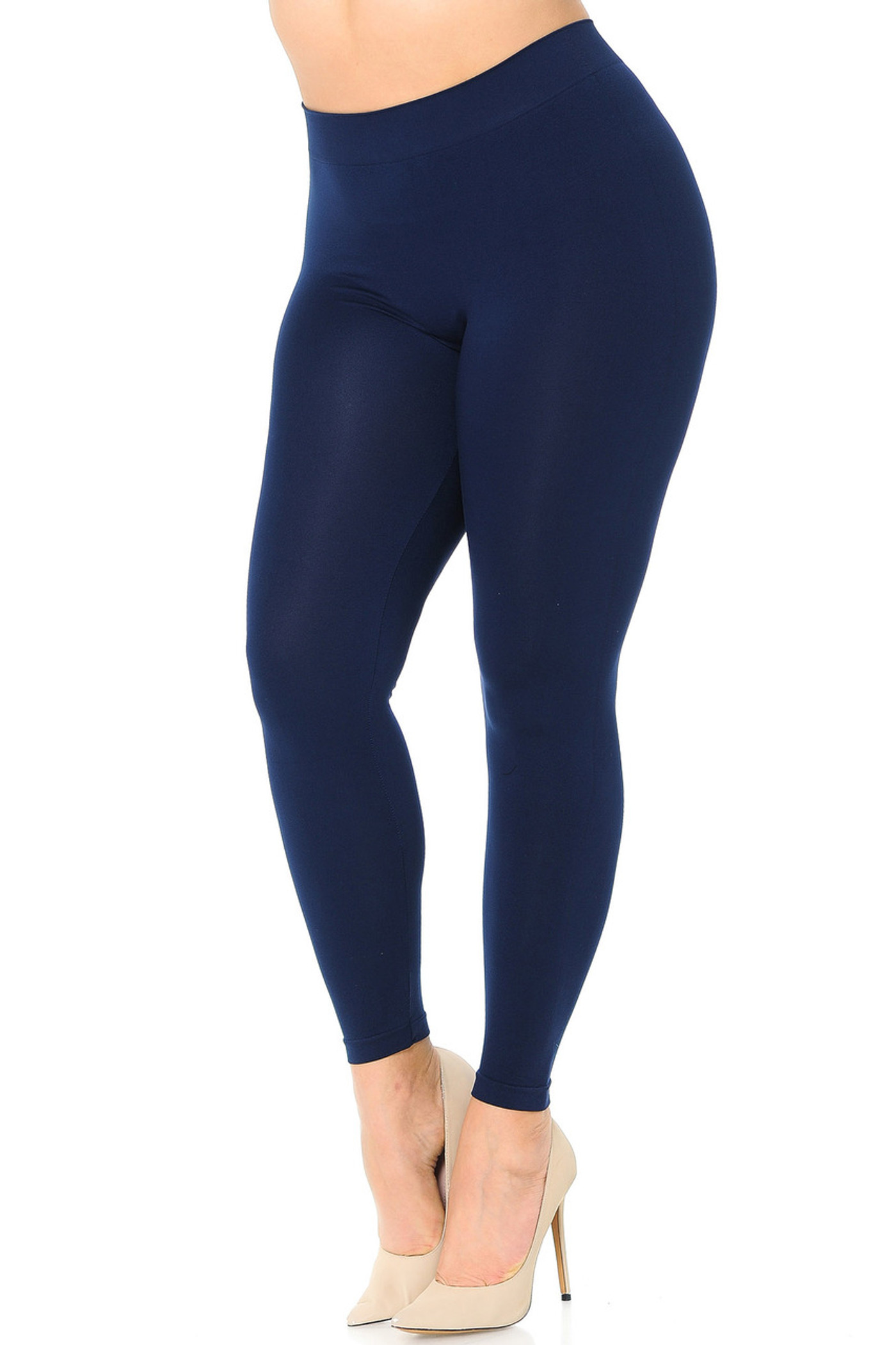 Women's Buttery Ultra Soft Premium Solid Color Leggings - One Size