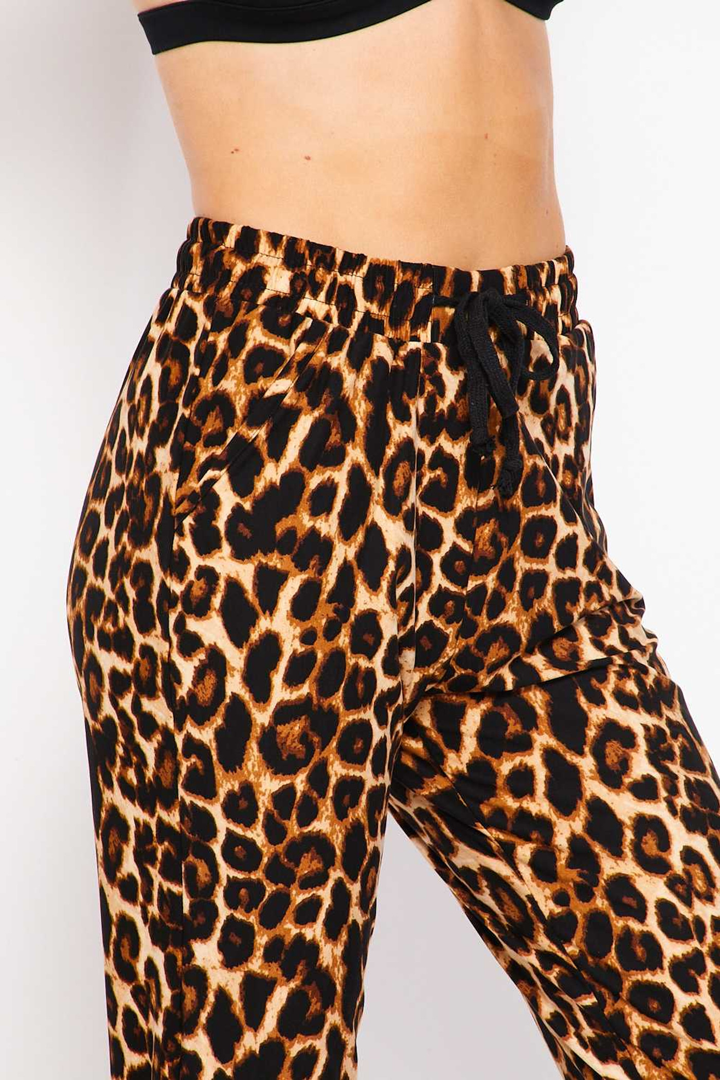 Buttery Smooth Bold and Beautiful Leopard Joggers - New Mix