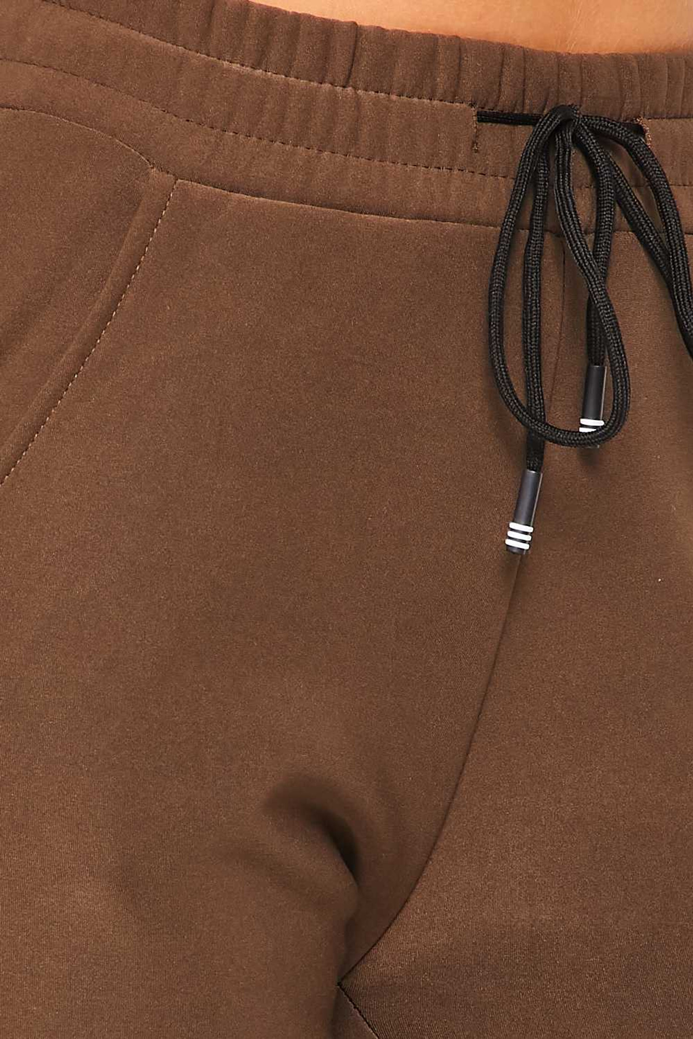 Scuba Fur Lined Jogger with Drawstring