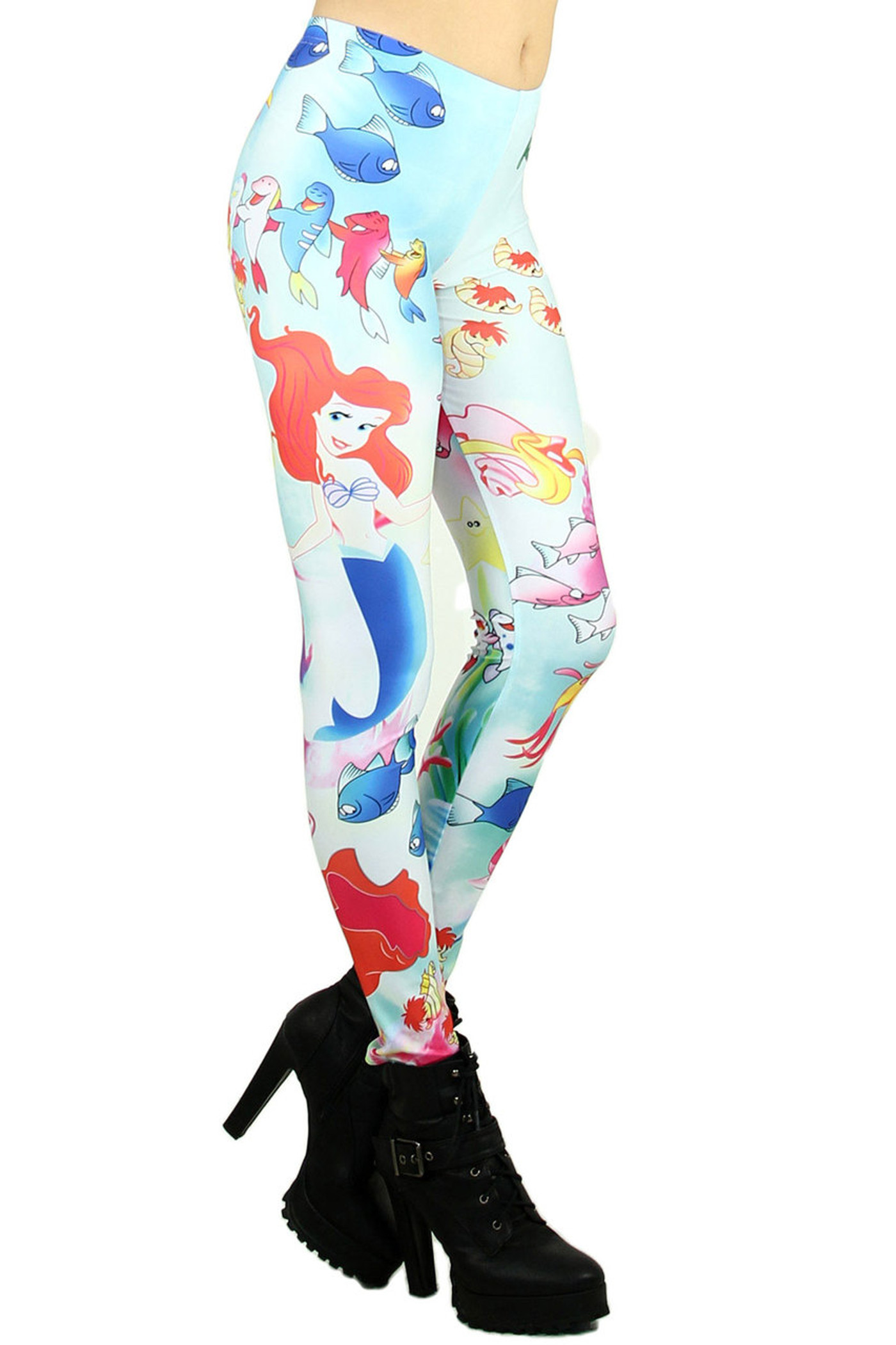 TORRID Disney The Little Mermaid 25 Inch Crop Comfort Waist Premium Mesh  Legging | Mall of America®