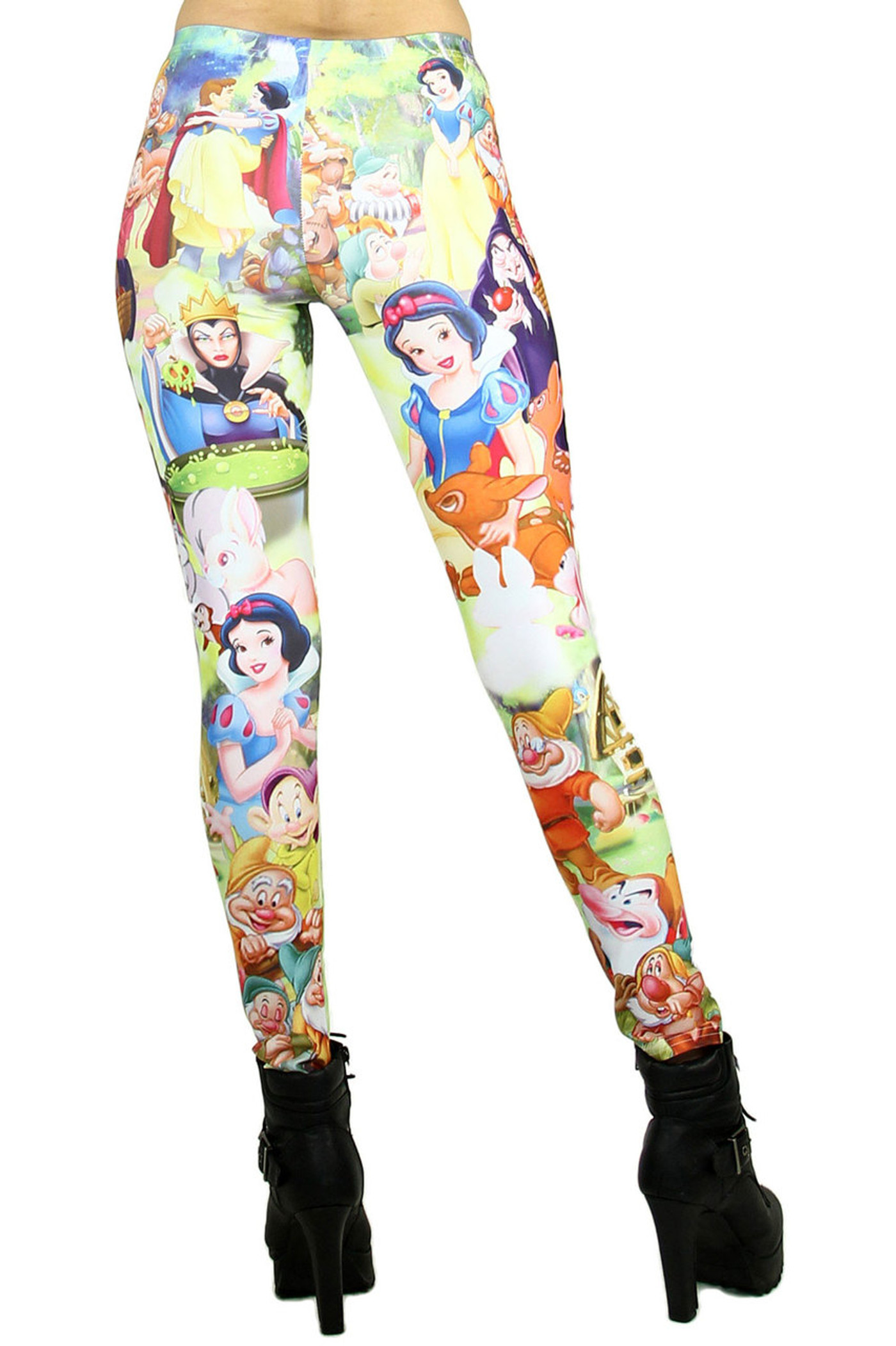 Disney Princesses  Disney leggings, Running costumes, Printed leggings