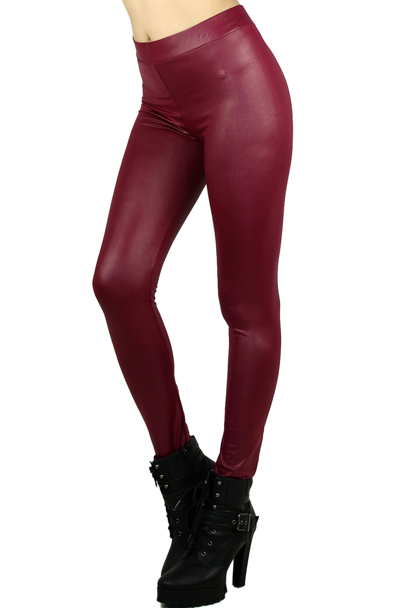 Buttery Smooth Basic Solid Extra Plus Size Leggings - 3X-5X