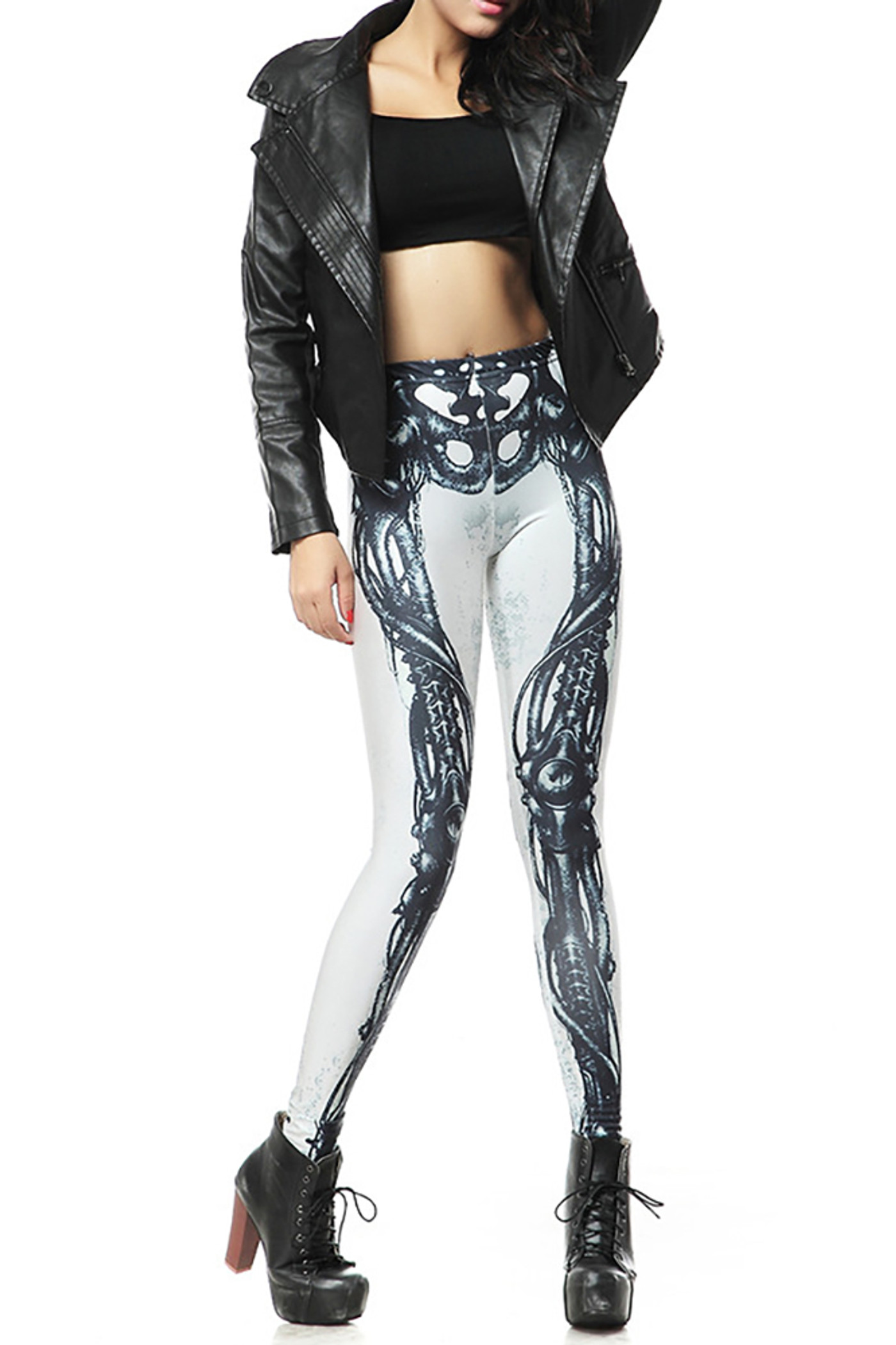 X-Ray Skeleton Leggings