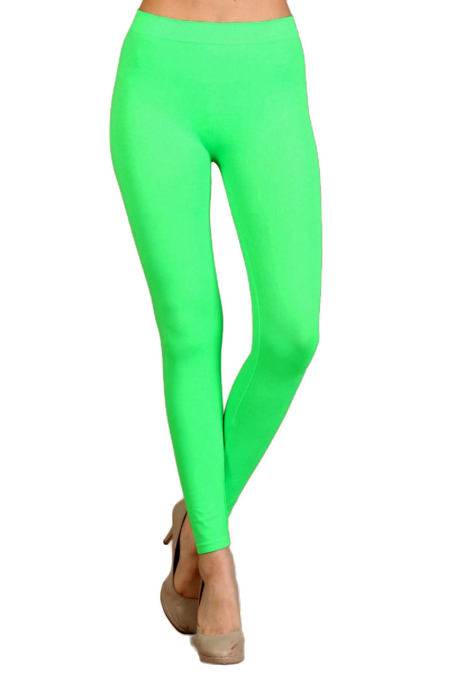 Wholesale Neon Green Bright Women's Leggings Manufacturer in USA, UK, Canada