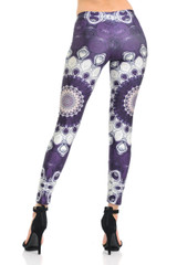 Jumbo Purple Mandala Leggings