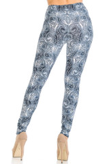 Creamy Soft Swirling Crystal Glass Leggings - USA Fashion™