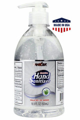 6 Pack - 500ml Panrosa Alcohol Free Hand Sanitizer with Aloe - Made in the USA