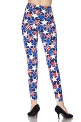 Buttery Smooth American Stars Plus Size Leggings