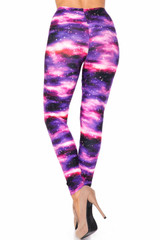 Creamy Soft Purple Mist Extra Plus Size Leggings - 3X-5X - USA Fashion™